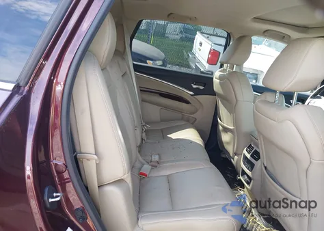 2017 Acura Mdx Technology Package z USA, uszkodzony, nr VIN 5FRYD4H59HB021178